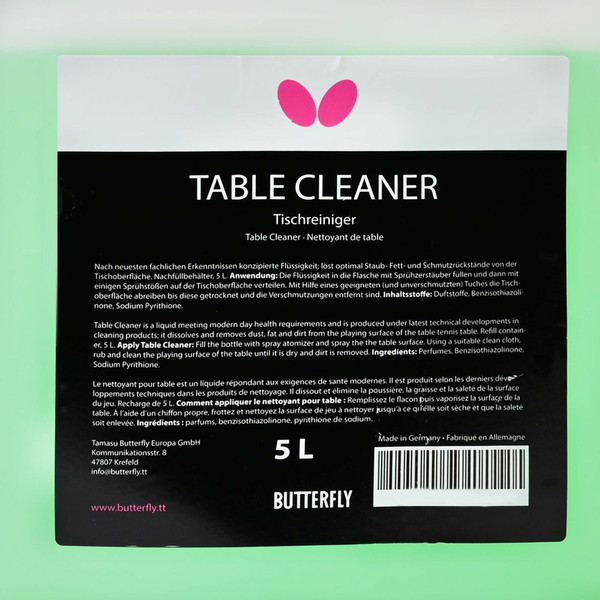 Butterfly Table Cleaner - 5 Liter